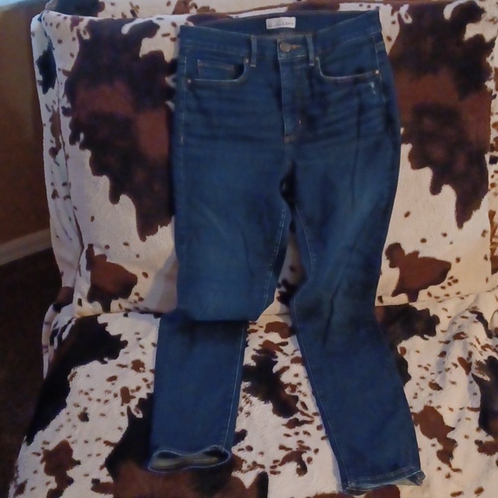 LOFT, WOMENS SKINNY JEANS,SIZE 6/28